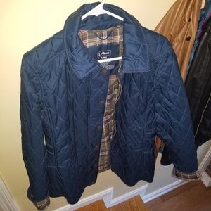 L.L. Bean Quilted Riding Jacket